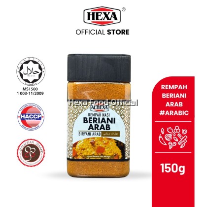 Al-HEXA Rempah Beriani Arab 150gm Al-HEXA Rempah Beriani Arab 150gm