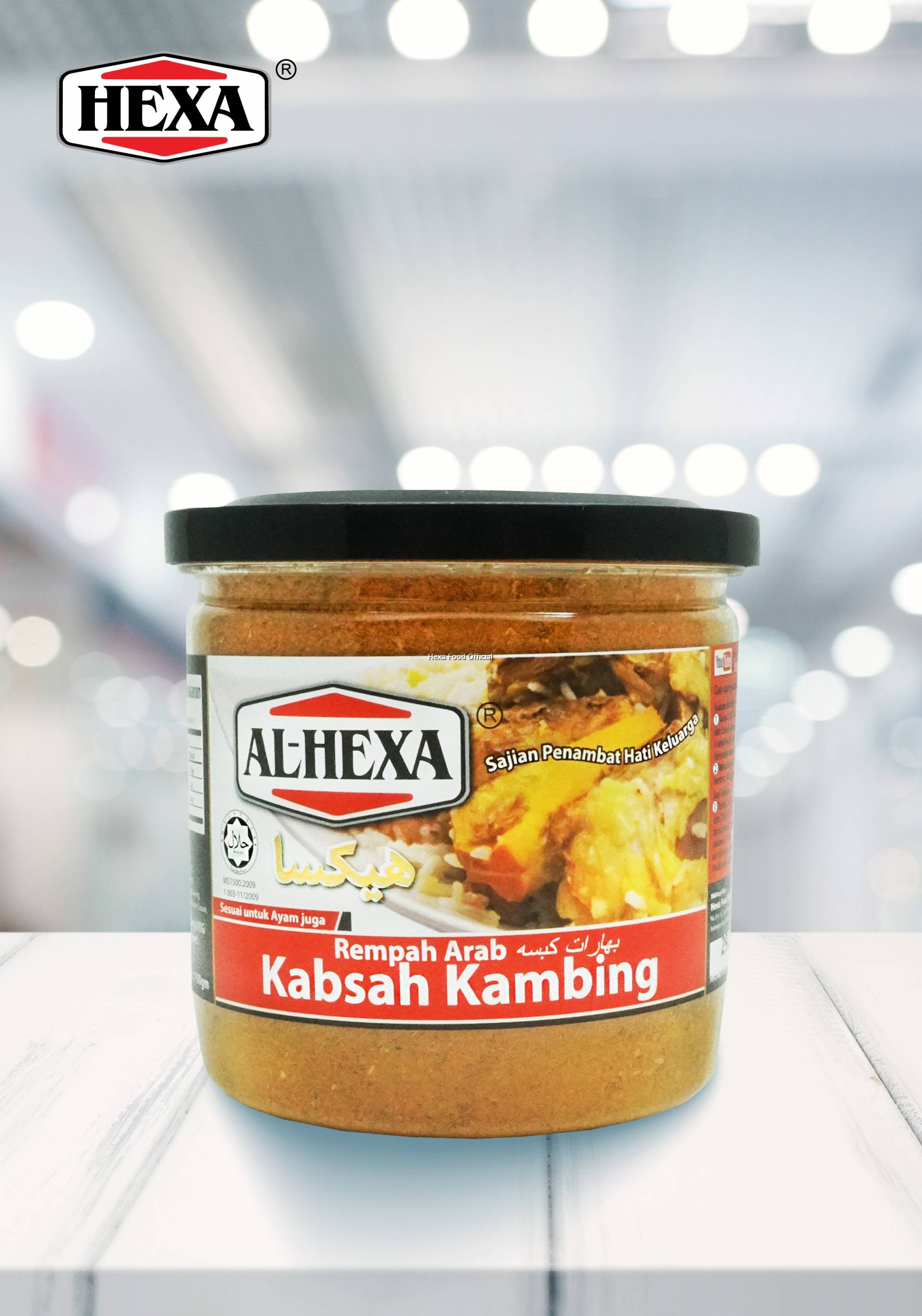 Al-HEXA Kabsah Rempah Nasi Arab Spice 150g