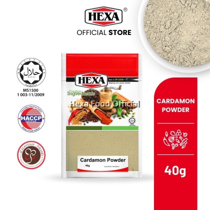  HEXA HALAL Cardamom Powder 40gm
