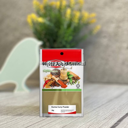 HEXA HALAL Kurma Curry Powder 50gm HEXA HALAL Kurma Curry Powder 50gm