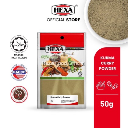 HEXA HALAL Kurma Curry Powder 50gm HEXA HALAL Kurma Curry Powder 50gm