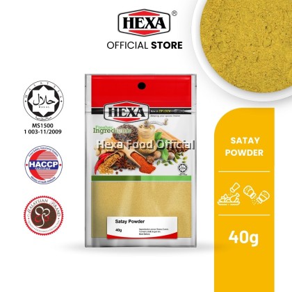 HEXA HALAL Satay Powder 40gm HEXA HALAL Satay Powder 40gm