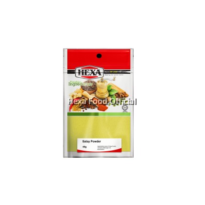 HEXA HALAL Satay Powder 40gm HEXA HALAL Satay Powder 40gm