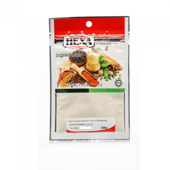 HEXA Sour Cream & Onion Flavor Seasoning 50g