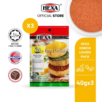 HEXA HALAL Kimchi Flavor Seasoning 40gm X3pkt 
