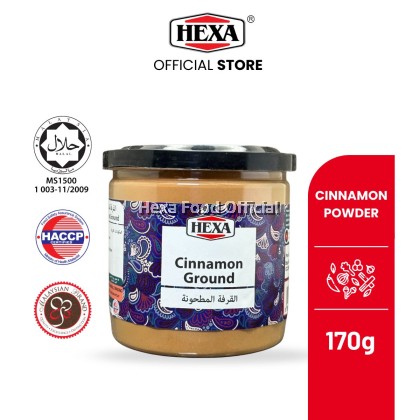 HEXA HALAL Indonesia Cassia Cinnamon Powder 170gm