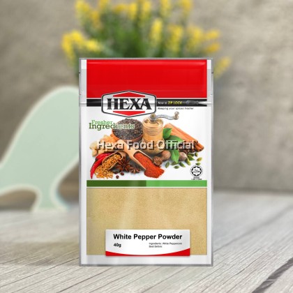 HEXA  White Pepper Powder 40gm