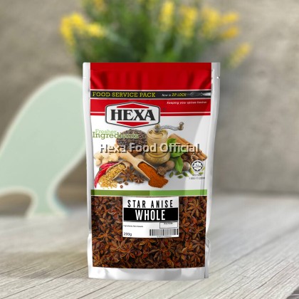 HEXA  Star Anise Seeds 200gm Food Service Packaging