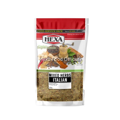 HEXA HALAL Mixed Herbs Italian 250gm  Food Service Packaging