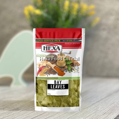 HEXA HALAL Bay Leaves 100gm  Food Service Packaging