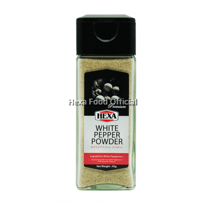 HEXA HALAL Sarawak White & Black Pepper  3 Jars    Free Gift
