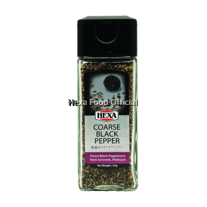 HEXA HALAL Sarawak White & Black Pepper  3 Jars    Free Gift