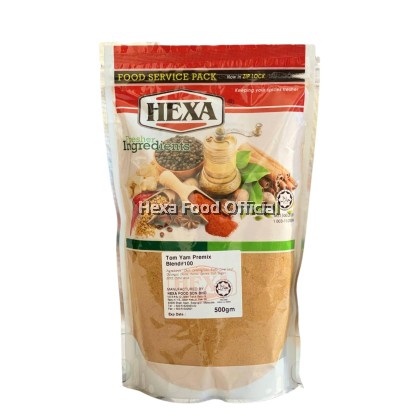 HEXA HALAL Tom Yam Premix  500gm Food Service Packaging