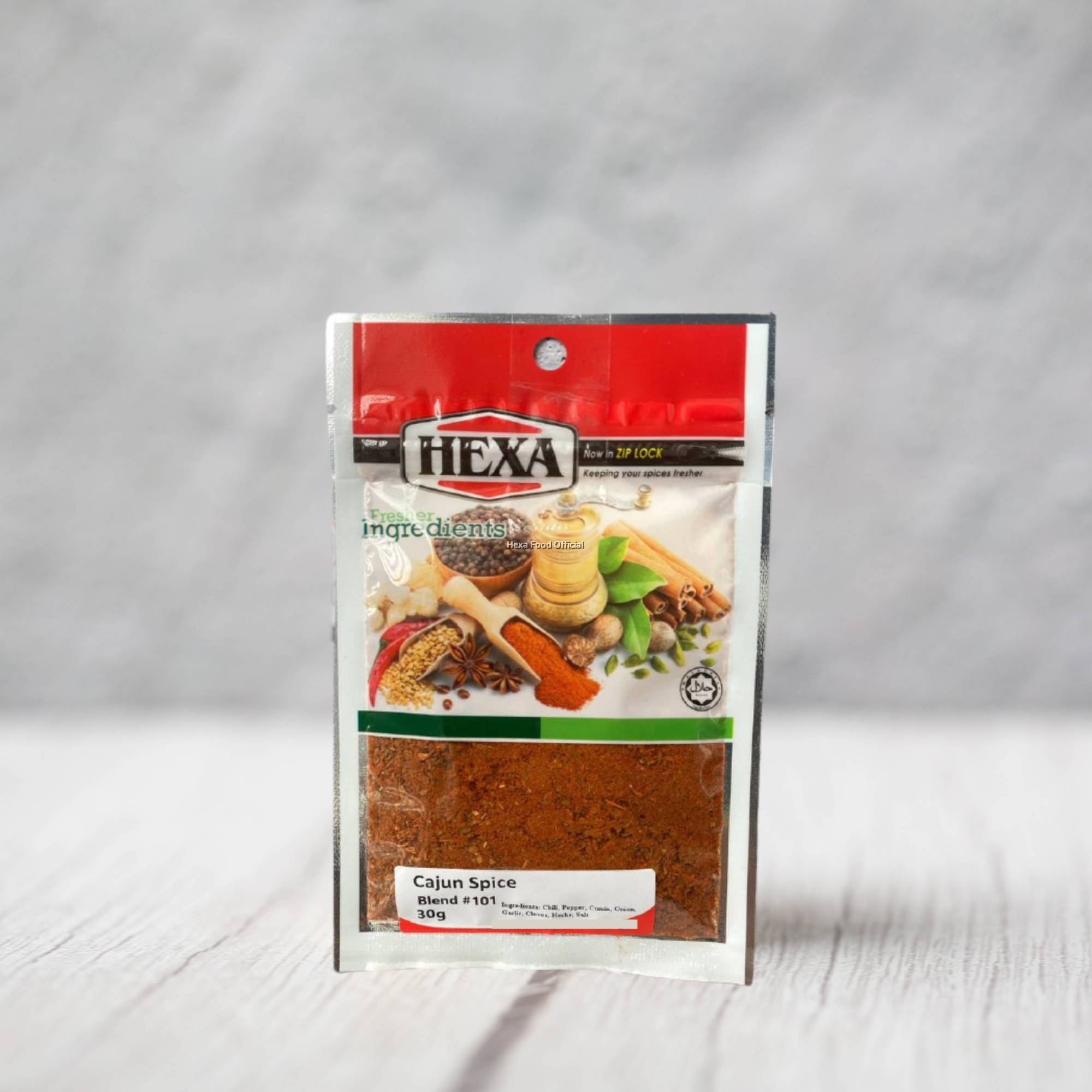 HEXA HALAL Cajun Spice 101 30gm