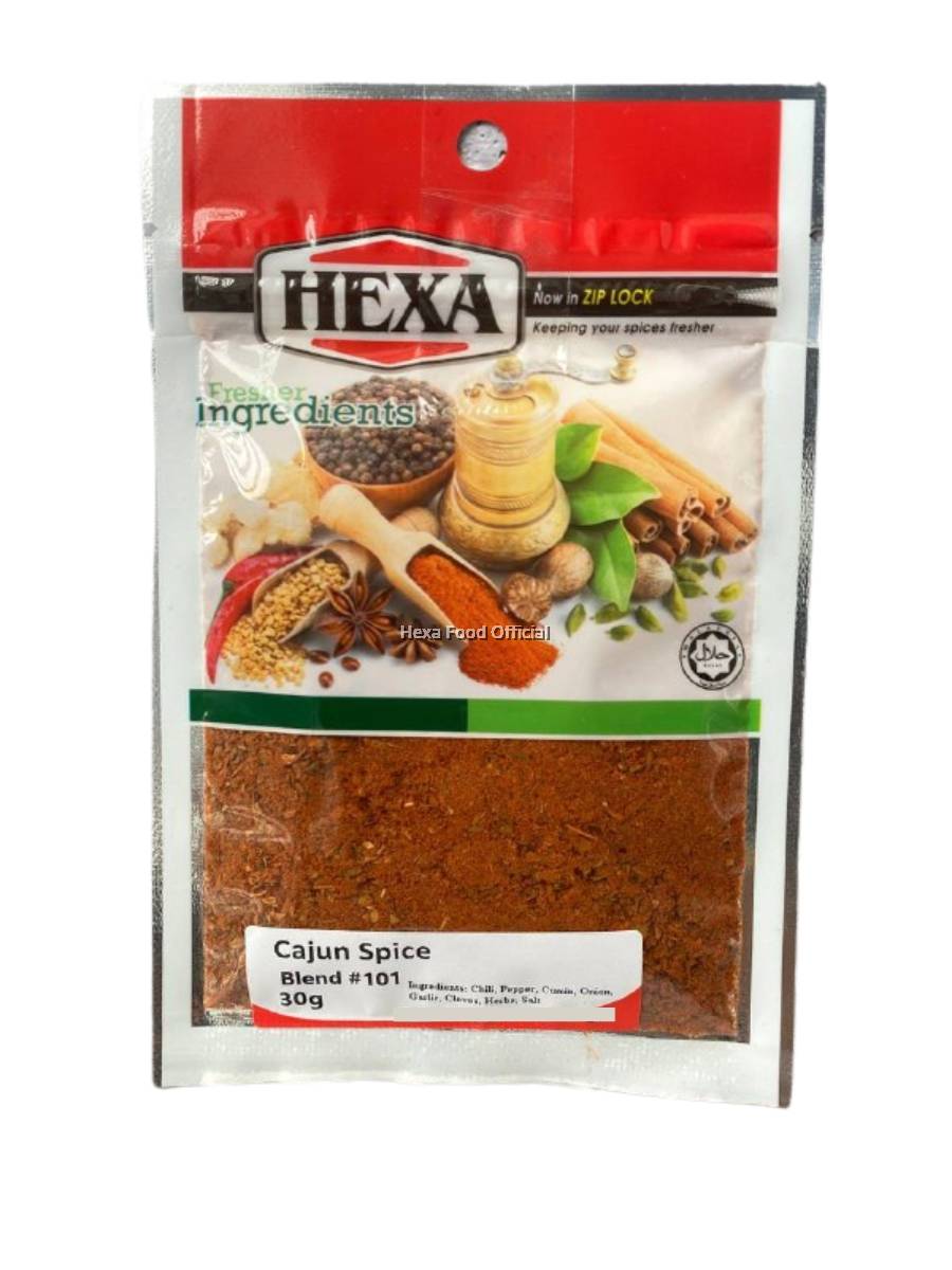 HEXA HALAL Cajun Spice 101 30gm