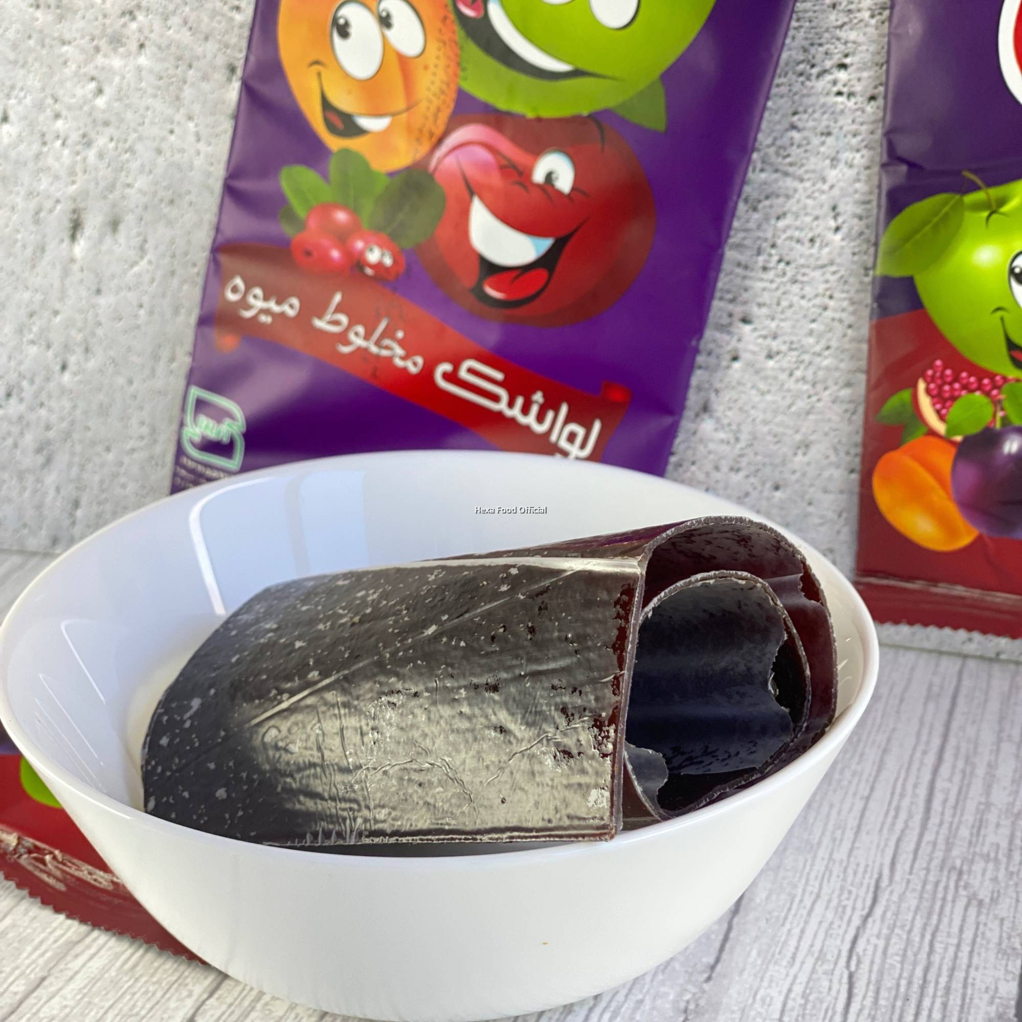 Lavashak fafa brand Fruits Paste Leather +(100g) Fruit bar flavor